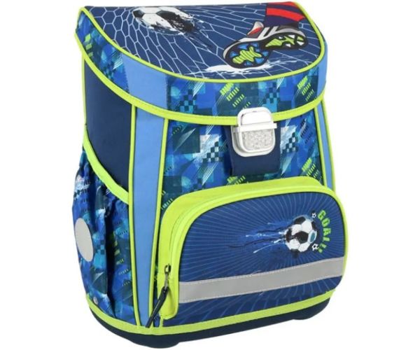 Football goal ergonomická školská taška batoh s peračníkom 4-dielny set