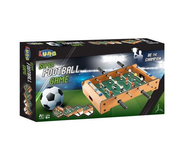 Drevený stolný futbal 50x25x10cm