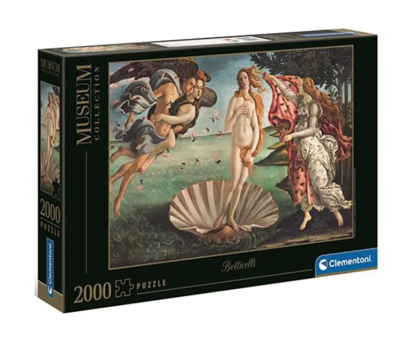 Botticelli: Zrodenie Venuše Múzeum HQC puzzle 2000ks - Clementoni