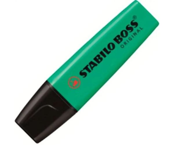 Stabilo: BOSS Original zvýrazňovač v tyrkysovej farbe 2-5mm