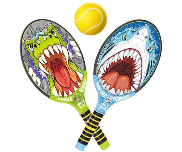 Deep Sea Overlord vs Jungle King tenisový set s dvomi loptami