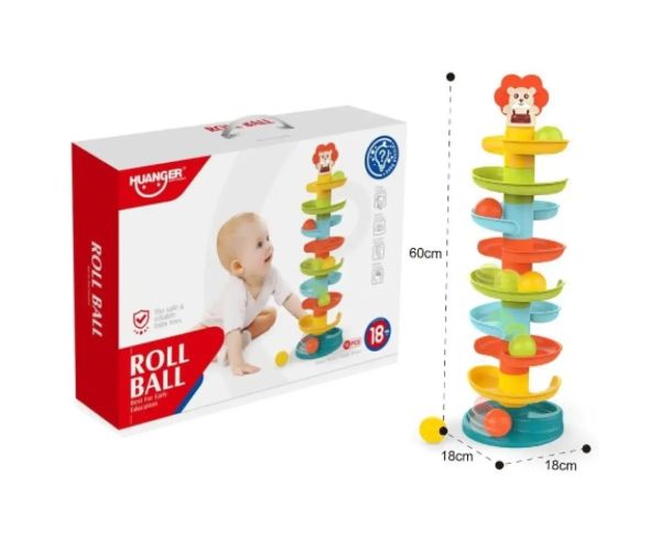 Farebná baby veža