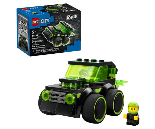 LEGO® City: Vozidlá – Herné pretekárske auto (60484)
