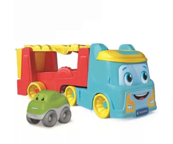 Clementoni Baby: Farebný autotransportér 2 v 1 vozidlo