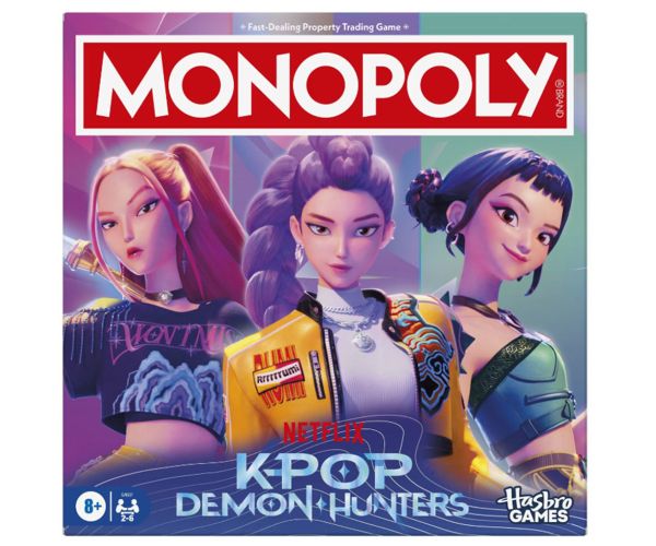 KPop Demon Hunters Monopoly spoločenská hra - Hasbro