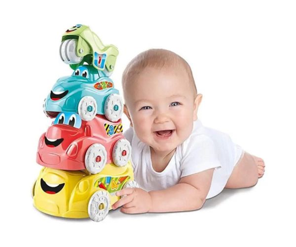 Zábavné vozidlá zručnostná baby hračka - Clementoni baby