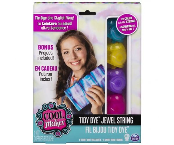 Cool Maker: Tidy Dye sada farebných priadzí - Spin Master