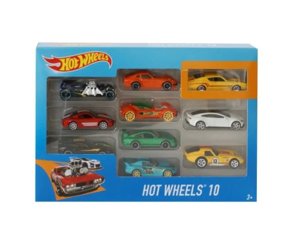 Hot Wheels súprava malých áut 10ks - Mattel