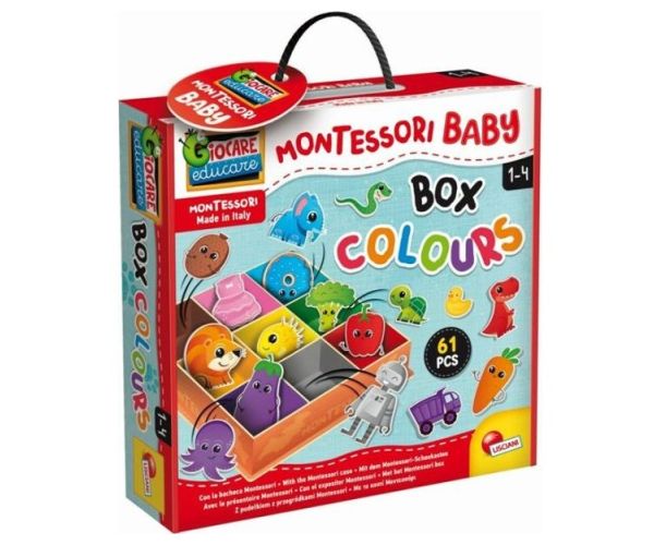 Montessori Baby: Hra na triedenie farieb