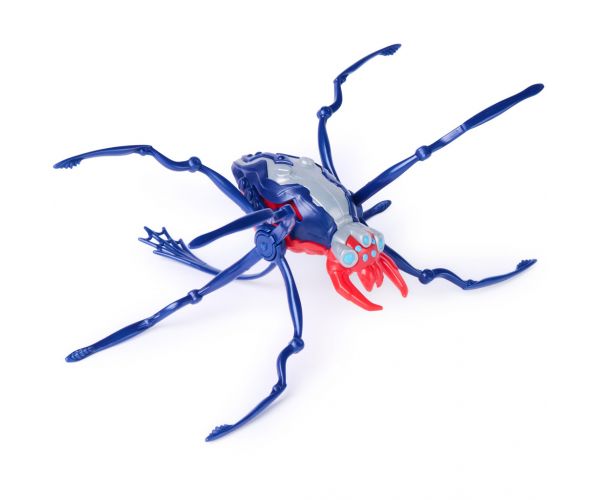 Hex Bots: Skitter Bot interaktív robotický pavúk – modro-červený - Spin Master