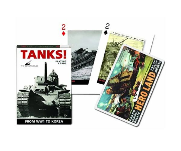 Exkluzívne žolíkové karty- Tanky 1x55 kariet - Piatnik