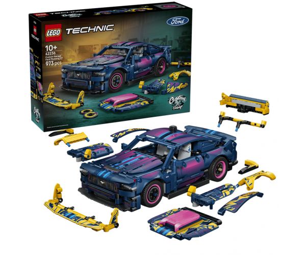 LEGO® Technic: Tuning dielňa: Ford Mustang GT auto (42236)