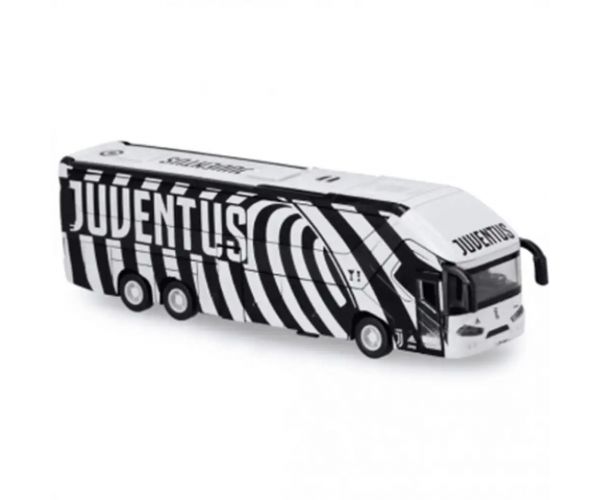 Tímový autobus Juventus, naťahovacie autíčko 1/50 - Mondo Motors
