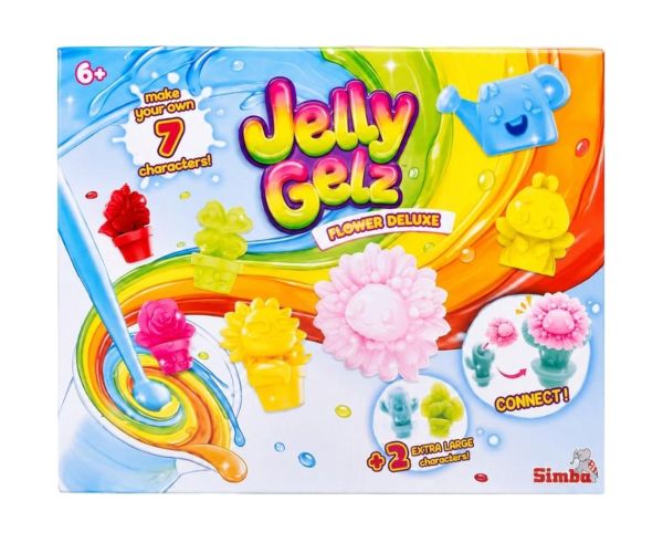 Jelly Gelz Flower Deluxe kvetinová gélová figúrka set - Simba Toys