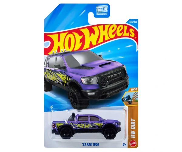 Hot Wheels: 23 RAM 1500 fialové autíčko 1/64 - Mattel