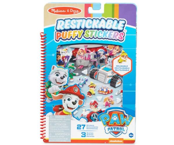 Melissa & Doug: Tlapková Patrola Vrch Jakea zošit s vypulkými nálepkami