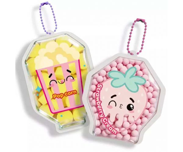 Puffy Pouches: Pufi charm design set - cukrová vata