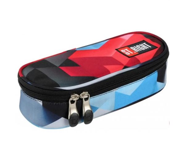 St.Right oválny peračník s farebným 3D vzorom 23 cm