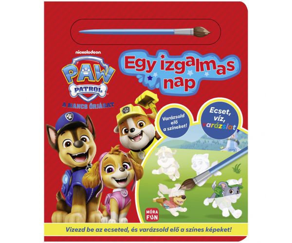 Móra: Paw Patrol – Jeden vzrušujúci deň. Štetec, voda, čarovné aktivity