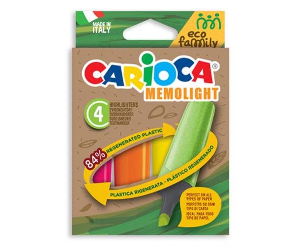 Eco Family Memolight 4db-os szövegkiemlő szett - Carioca