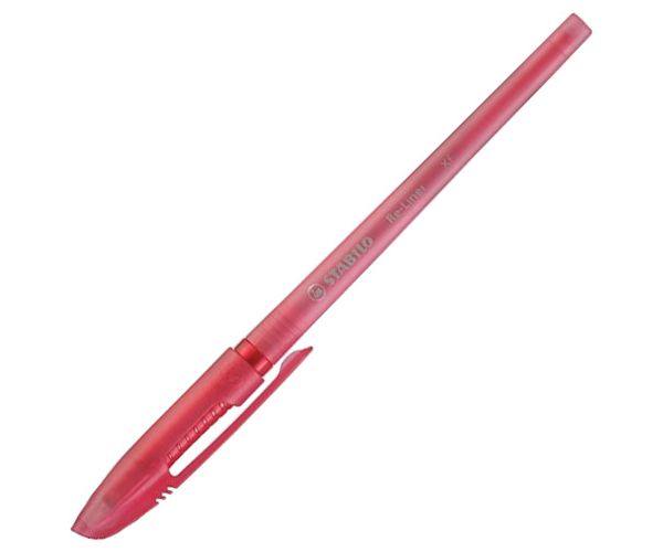 Stabilo Re-Liner XF guľôčkové pero v červenej farbe 0,5mm