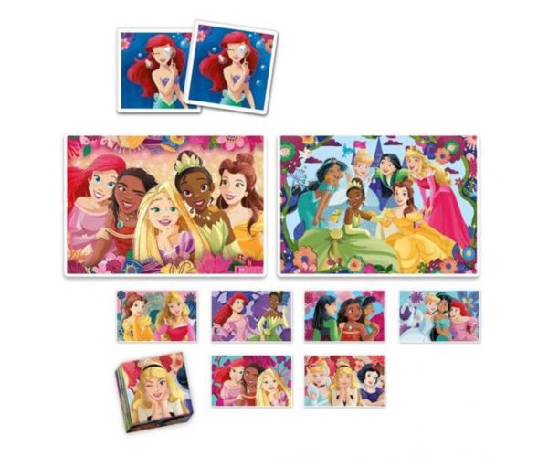 Edukit: Disney Hercegnők 4 az 1-ben játékgyűjtemény - Clementoni