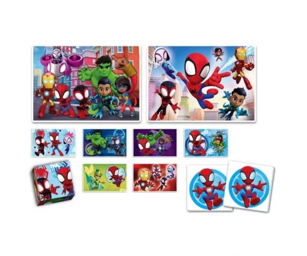 Edukit: Spidey 4 az 1-ben játékgyűjtemény - Clementoni