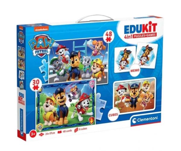 Edukit: Mancs Őrjárat 4 az 1-ben játékgyűjtemény - Clementoni