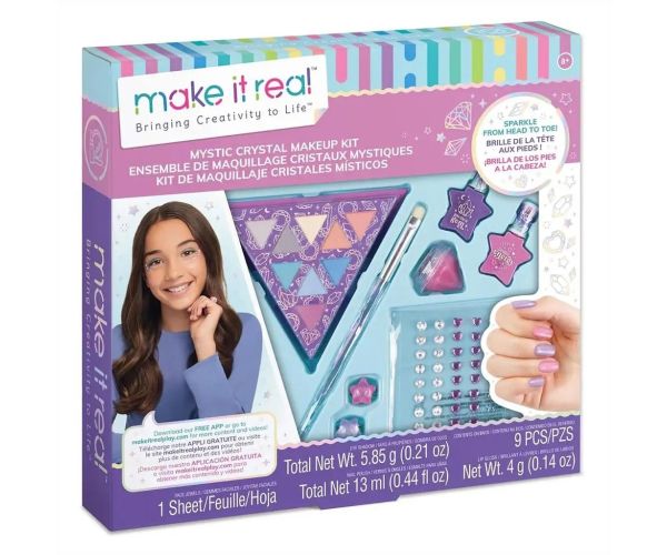 Make It Real: Mystický kryštál mejkap set