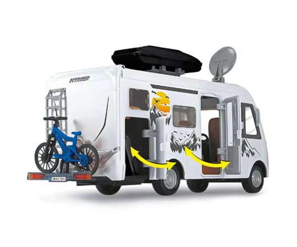 Hymer Camping Van obytný automobil s príslušenstvom 30cm - Dickie Toys