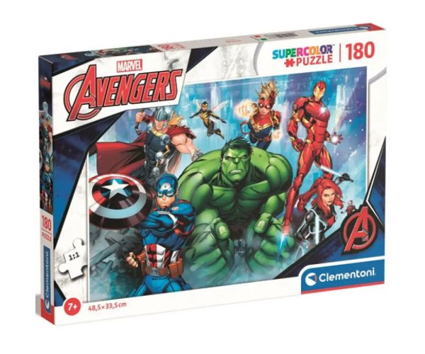 Marvel: Avengers Supercolor puzzle 180ks - Clementoni