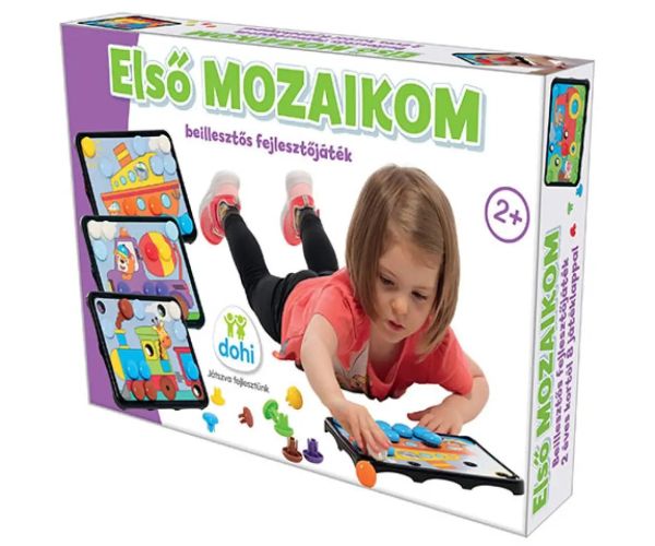 Moja prvá mozaika - Hračky s vozidlami