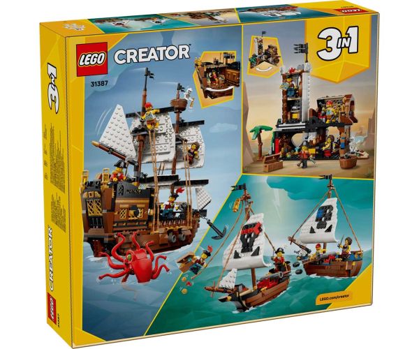 LEGO® Creator: Ikonická pirátska loď (31387)