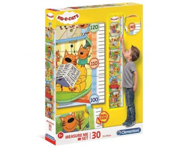 Kid&Cats Výškomer puzzle 30ks - Clementoni