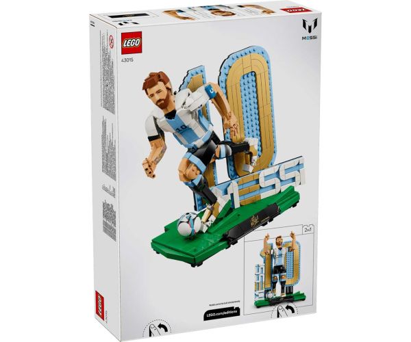 LEGO® Edície: Lionel Messi – Futbalová legenda (43015)