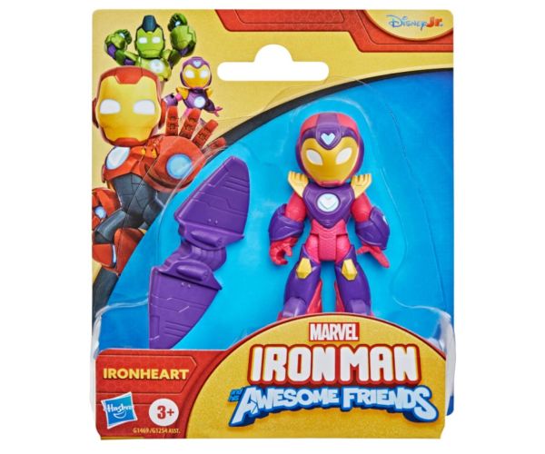 Marvel Iron Man a fantastickí priatelia: Iron Heart akčná figúrka s doplnkami - Hasbro