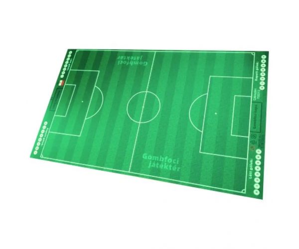 Gombíkové futbalové ihrisko 55x90cm, so sadou tímových nálepiek