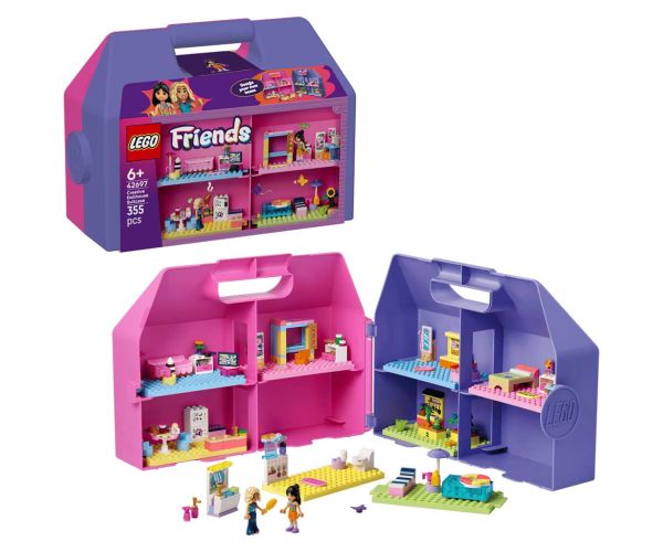 LEGO® Friends: Kreatívny kufríkový domček pre bábiky (42697)