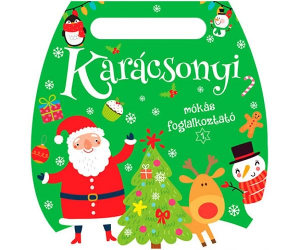 Vianočná zábavná pracovná kniha 1. zelená