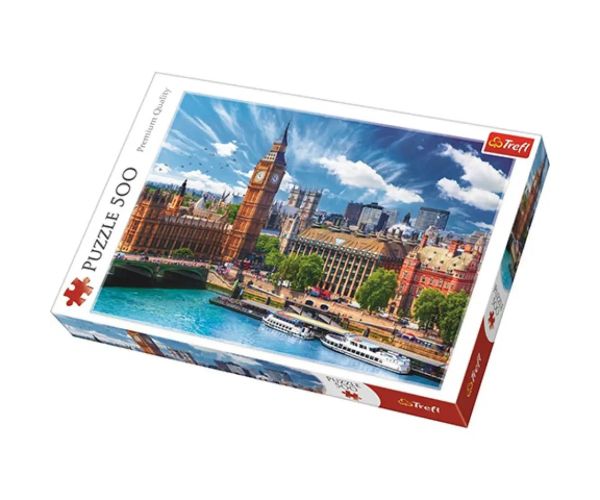 Slnečné Londýn 500 ks puzzle - Trefl