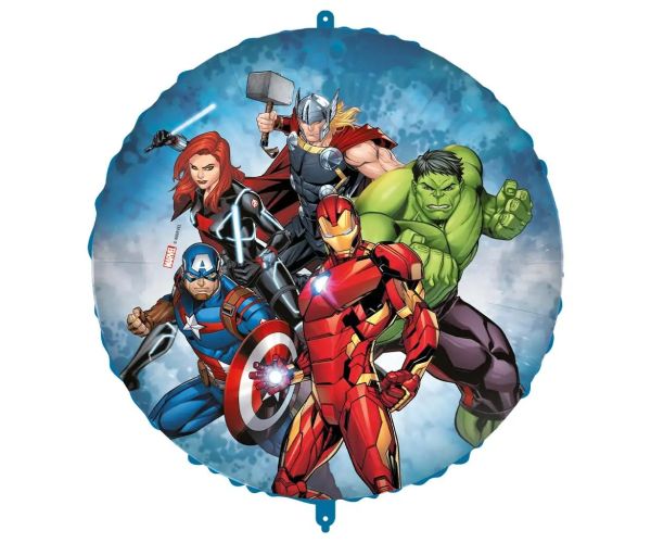 Narodeninový fóliový balón – s motívom Avengers 46 cm