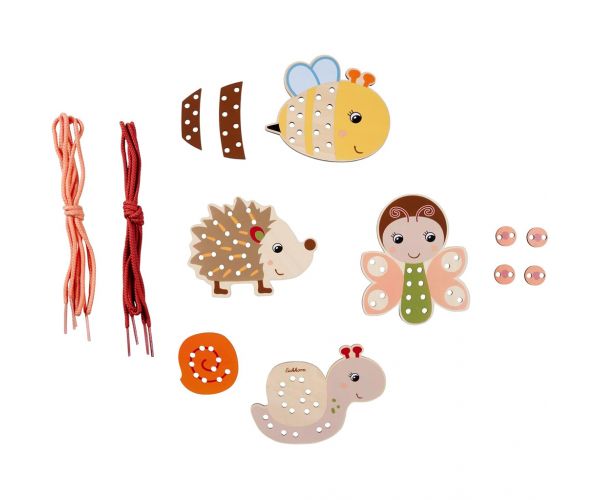 Eichhorn: Állatos fűzős fajáték - Simba Toys