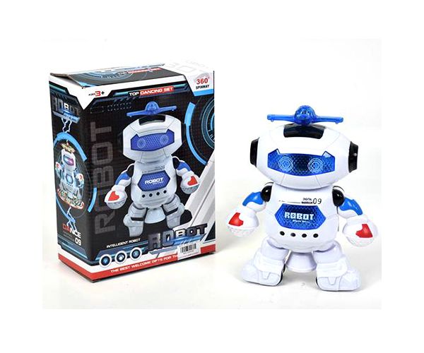 Elektronikus táncoló robot funkciókkal 20cm