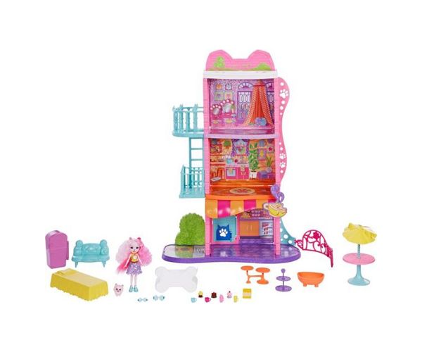 Enchantimals: Városi toronyház játékszett - Mattel