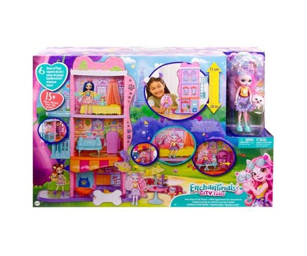 Enchantimals: Városi toronyház játékszett - Mattel