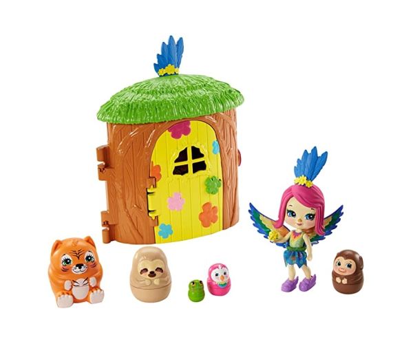 Enchantimals: Telis-Tele Kuckó papagájlak szett - Mattel
