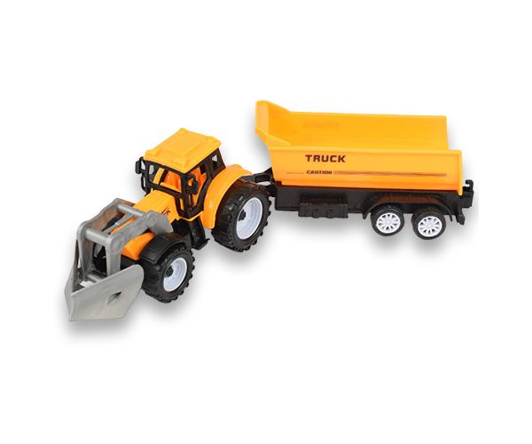 Engineering Truck: 2 részes munkagép szett traktorokkal, utánfutóval és vésővel