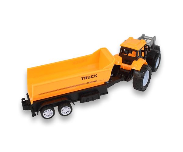 Engineering Truck: 2 részes munkagép szett traktorokkal, utánfutóval és vésővel