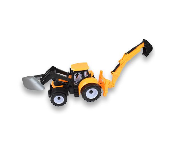 Engineering Truck: Kotrórakodó traktor munkagép kétféle változatban 39cm