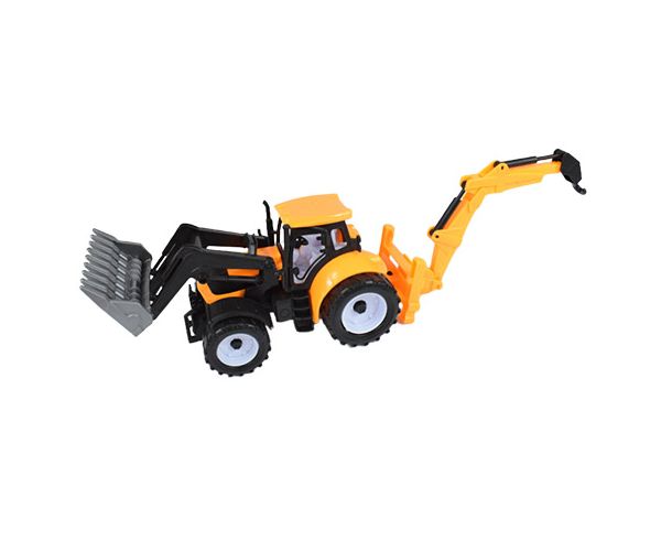 Engineering Truck: Kotrórakodó traktor munkagép kétféle változatban 39cm